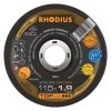 Δισκος κοπης και λειανσης μεταλλου RHODIUS XTK35 115x1,9x22,23